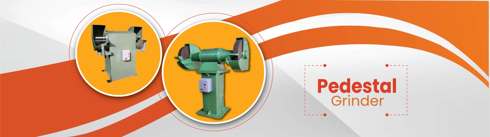 Pedestal Grinder Banner